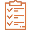 Checklist oranje klein